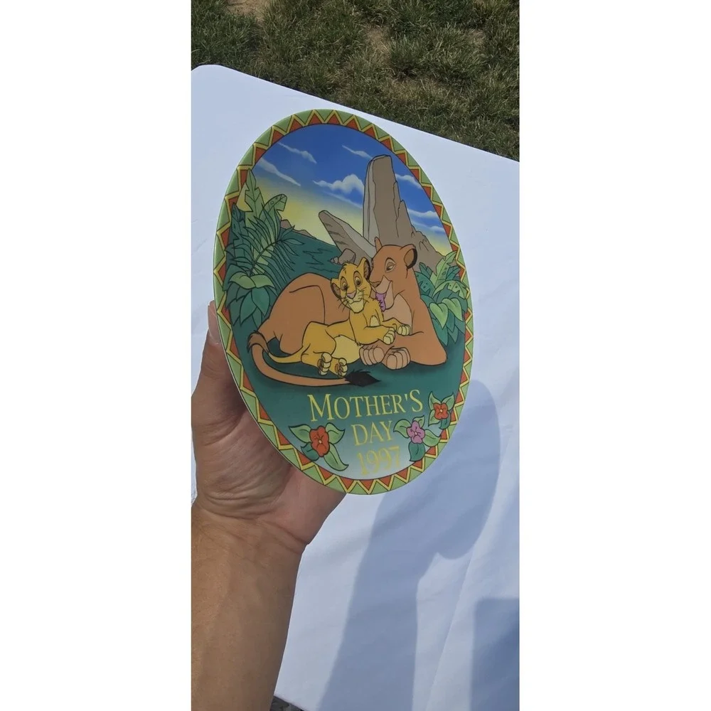 LION KING 1997 DISNEY ~ Mother's Day Collector Plate LIMITED EDITION Grolier